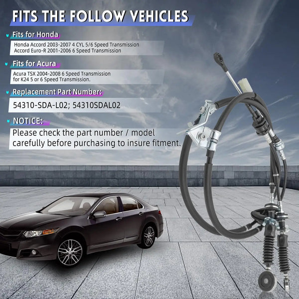 Smooth Shift Car Cables