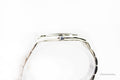 Michael Kors Slim Runway Mono Silver-Toned Silver Dial Watch